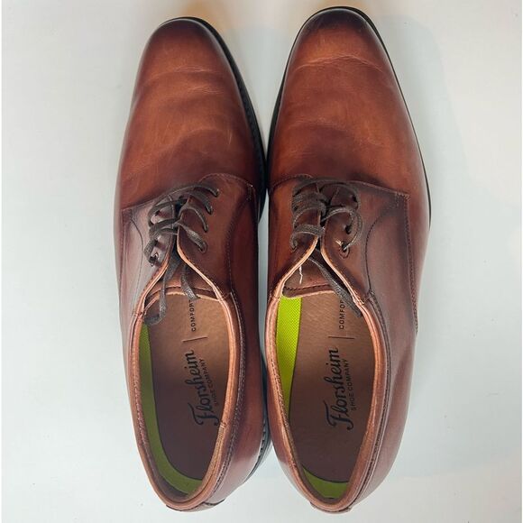 NWOT Florsheim Brown Dress Shoes - Genuine Leather, ComfortTech - Men’s 8